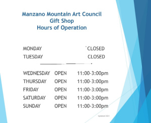 Gift Shop - Manzano Mountain Art Council